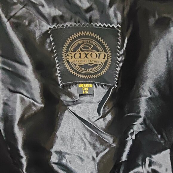 Men's Saxon Leather "Grand Prix" 3-in-1 Jacket (Model No. 9250) - New w/o tags - Picture 10 of 11